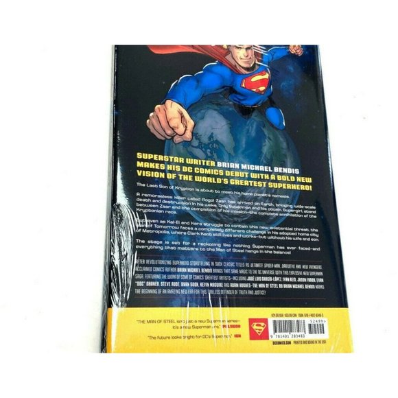 DC COMICS: THE MAN OF STEEL HARDCOVER SEALED Brand NEW - Picture 2 of 2